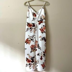 Dynamite Floral Jumpsuit